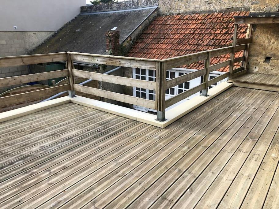 Authentique Maison De Pecheur A Port-En-Bessin Zewnętrze zdjęcie