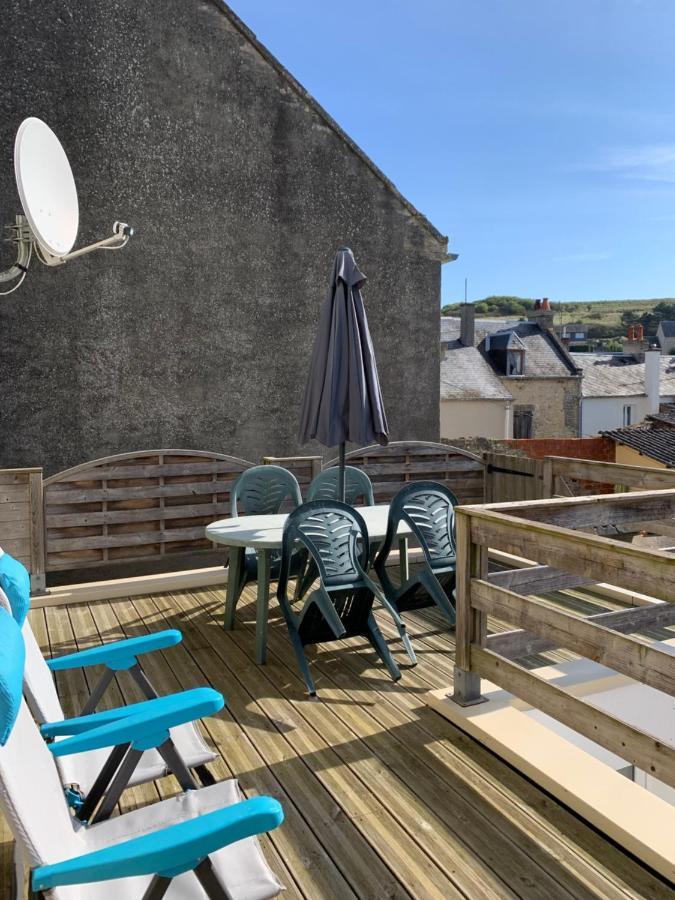 Authentique Maison De Pecheur A Port-En-Bessin Zewnętrze zdjęcie